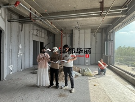 銀川裝修公司|銀川涂楷商業(yè)會所設(shè)計裝修項目前期施工進度